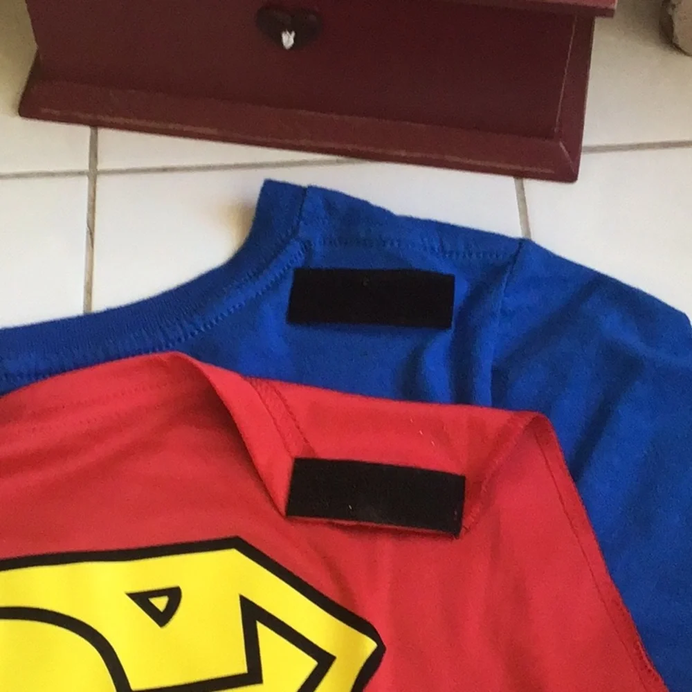 ‘Super Girl’ Long Tee w/Red Cape